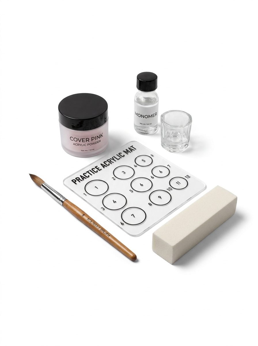 Manicura minimalista en tonos nude, ideal para quienes comienzan